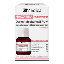 Dr Medica NACZYNKA Dermatologiczne serum zmniejszające widoczność naczynek HIPOALERGICZNE dzień/noc 30ml