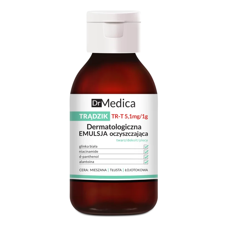Dr Medica TRĄDZIK Dermatologiczna emulsja oczyszczająca, 250g Dr Medica TRĄDZIK Dermatologiczna emulsja oczyszczająca, 250g