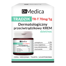 Dr Medica TRĄDZIK Dermatologiczny przeciwtrądzikowy krem dzień/noc, 50ml Dr Medica TRĄDZIK Dermatologiczny przeciwtrądzikowy krem dzień/noc, 50ml