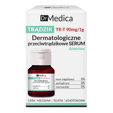 Dr Medica TRĄDZIK Dermatologiczne przeciwtrądzikowe serum dzień/noc, 50ml Dr Medica TRĄDZIK Dermatologiczne przeciwtrądzikowe serum dzień/noc, 50ml