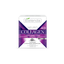 BIELENDA NEURO COLLAGEN Nawilżający krem – koncentrat przeciwzmarszczkowy 40+ dzień/noc, 50ml BIELENDA NEURO COLLAGEN Nawilżający krem – koncentrat przeciwzmarszczkowy 40+ dzień/noc, 50ml