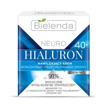 Bielenda NEURO HIALURON Nawilżający krem – koncentrat przeciwzmarszczkowy 40+ dzień/noc Bielenda NEURO HIALURON Nawilżający krem – koncentrat przeciwzmarszczkowy 40+ dzień/noc
