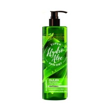 Bielenda SUPER SKIN DIET Hydro Aloe Nawilżający olejek do kąpieli i pod prysznic ALOES, 400 ml EXP: 01.2024