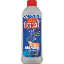 Kret granulki do udrożniania i dezynfekcji rur 280g Kret granulki do udrożniania i dezynfekcji rur 280g