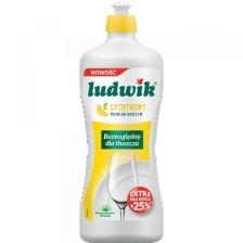LUDWIK PŁYN DO NACZYŃ CYTRYNA 900G LUDWIK PŁYN DO NACZYŃ CYTRYNA 900G