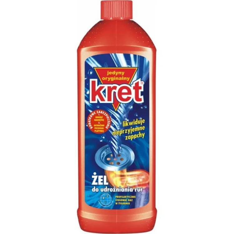 Global Kret w żelu do udrażniania rur 500 g Global Kret w żelu do udrażniania rur 500 g