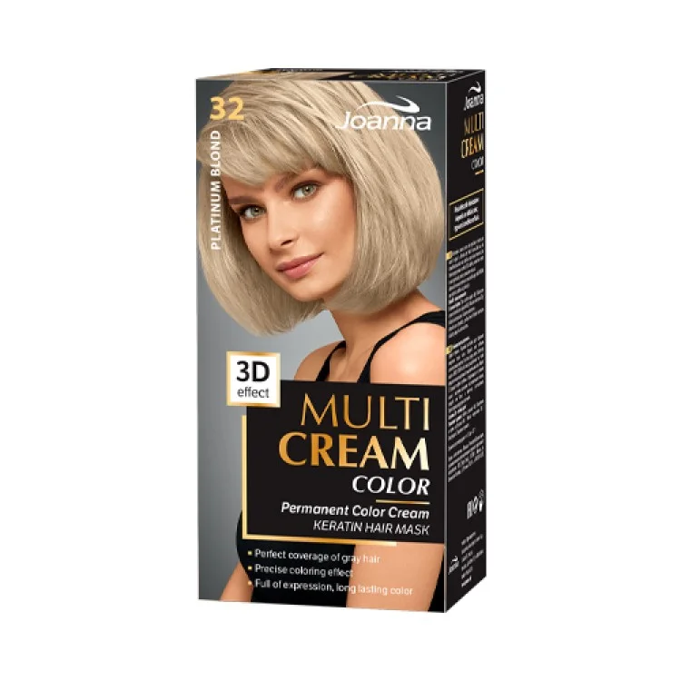 JOANNA MULTI CREAM COLOR, 32 - PLATYNOWY BLOND JOANNA MULTI CREAM COLOR, 32 - PLATYNOWY BLOND