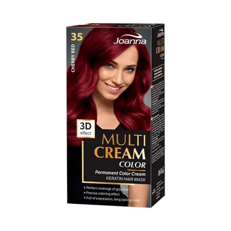 JOANNA MULTI CREAM COLOR, 35 - WIŚNIOWA CZERWIEŃ JOANNA MULTI CREAM COLOR, 35 - WIŚNIOWA CZERWIEŃ