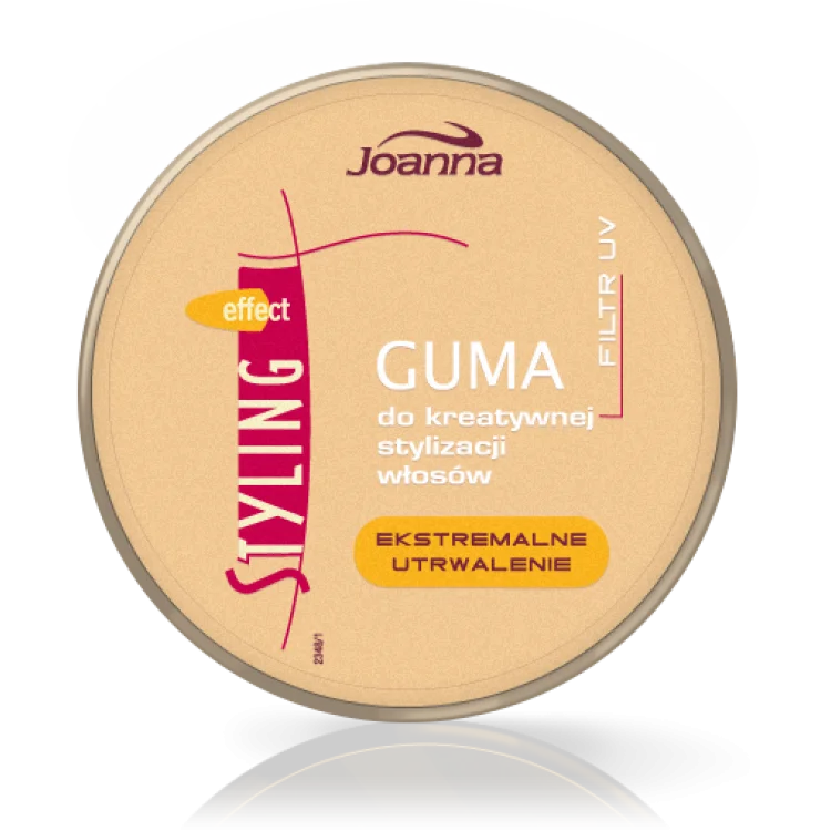 JOANNA STYLING EFFECT GUMA DO KREATYWNEJ STYLIZACJI WŁOSÓW, 100g JOANNA STYLING EFFECT GUMA DO KREATYWNEJ STYLIZACJI WŁOSÓW, 100g