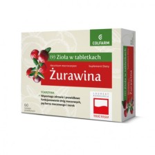 COLFARM Żurawina 60 tabletek EXP: 11.2025 COLFARM Żurawina 60 tabletek EXP: 11.2025