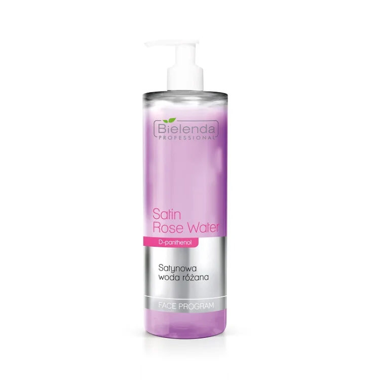 BIELENDA PROFESSIONAL Satynowa woda rozana, 500ml BIELENDA PROFESSIONAL Satynowa woda rozana, 500ml
